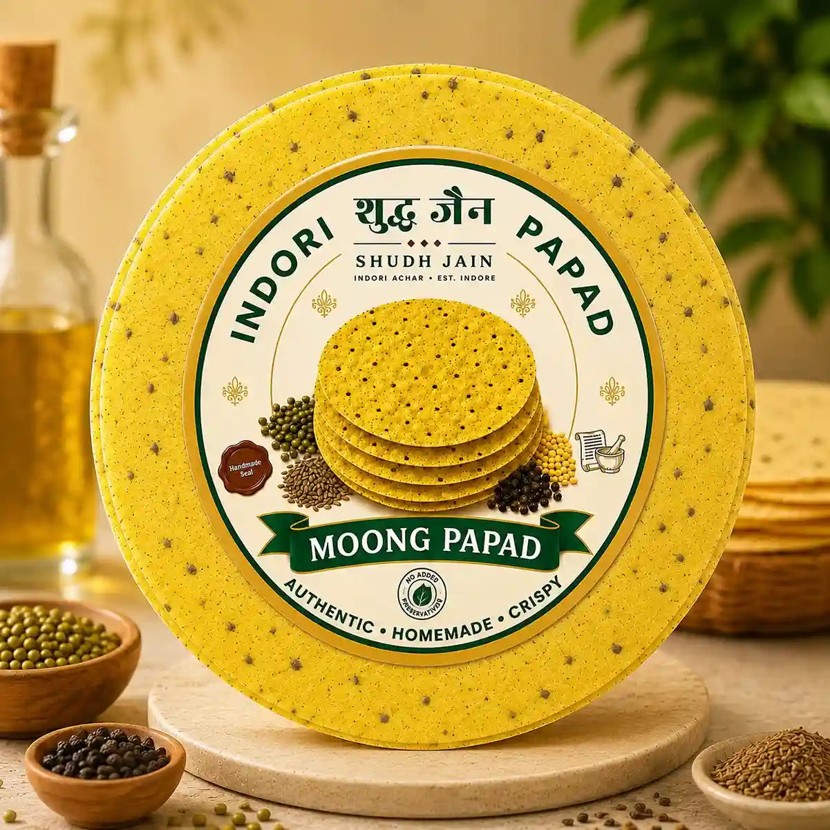 Moong Papad | Home Made