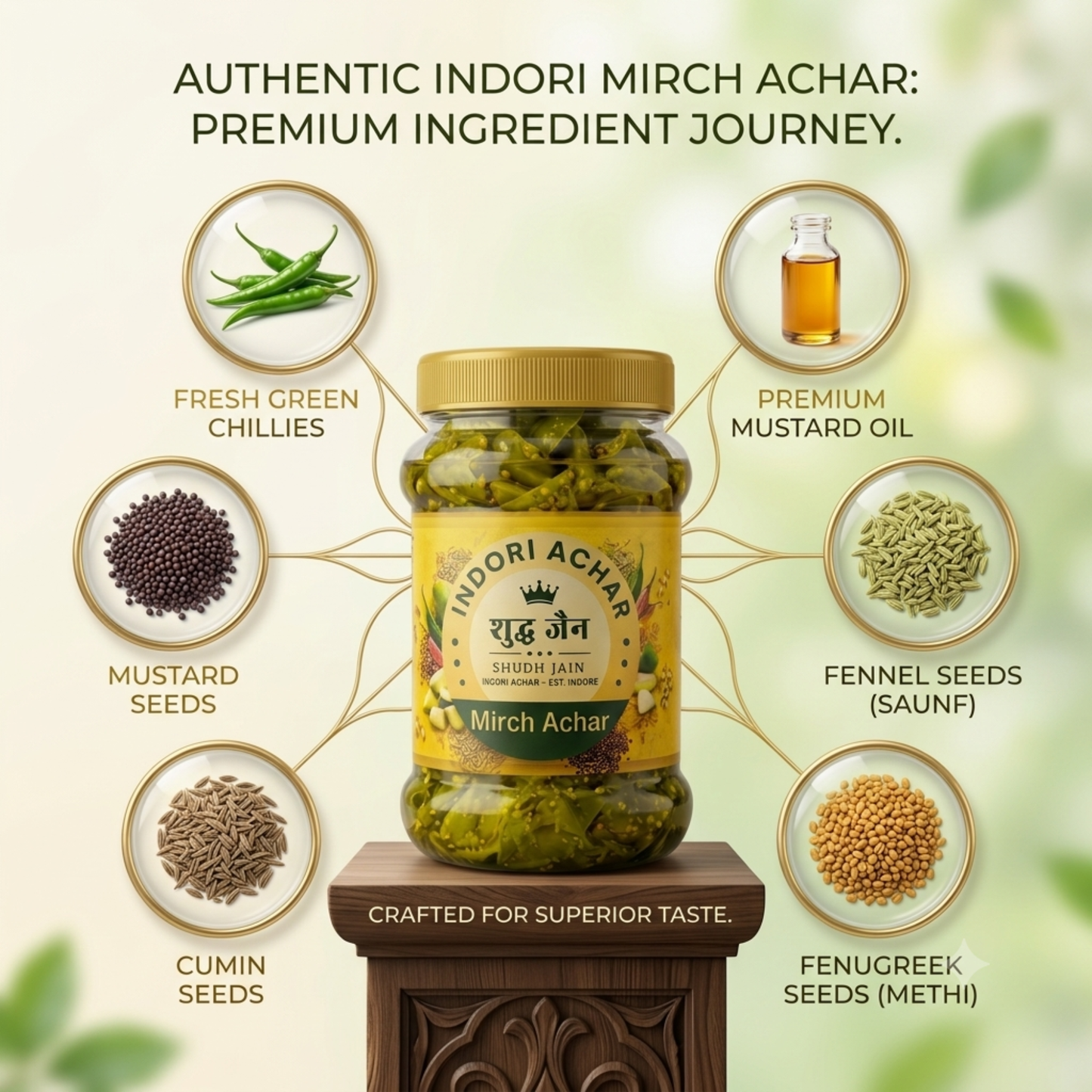 Mirch Achar | Shudh Jain